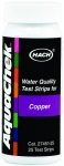 Aquacheck Copper Test Strips