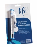 Deluxe Chrome Thermometer