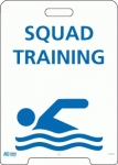 Pavement Sign A-Frame Squad Training